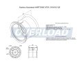 Wheel HARTUNG 16.0-20 10/335 d281 ET0